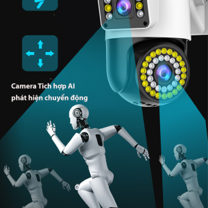 Camera tích hợp công nghệ AI phát hiện chuyển động